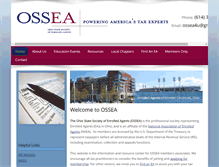 Tablet Screenshot of ossea.org